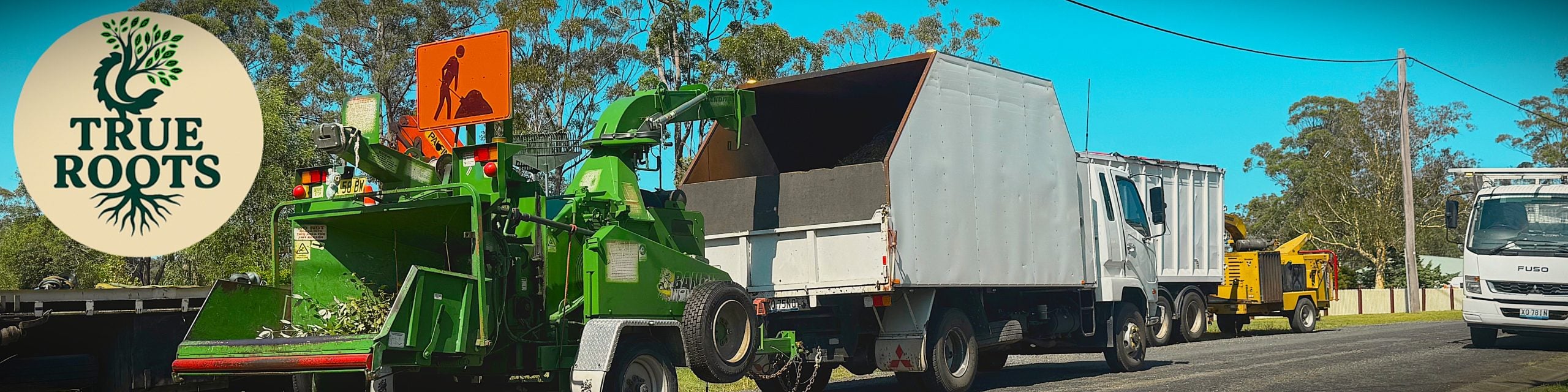 Tree services Sydney — True Roots crew and equipment on site